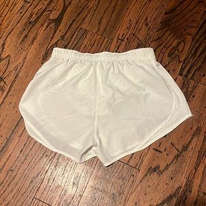 COPY - Nike White Dri-Fit Running Short